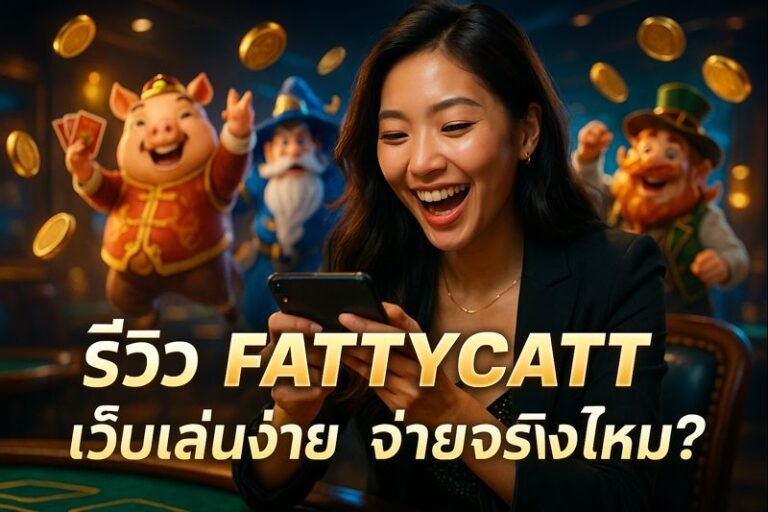 รีวิว FATTYCATT เว็บเล่นง่าย จ่ายจริงไหม?