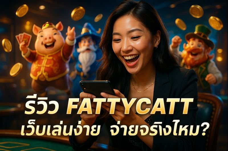 รีวิว FATTYCATT เว็บเล่นง่าย จ่ายจริงไหม?